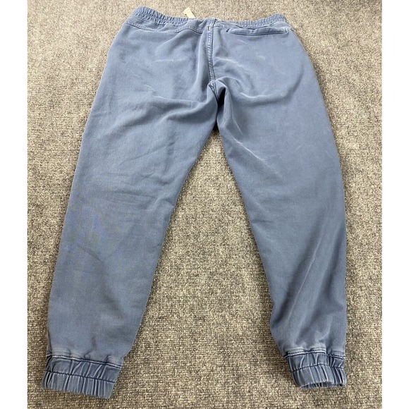 Zara Joggers Mens XLarge Blue Adjustable Waist Pockets Pull On Sweats Active - Picture 2 of 12